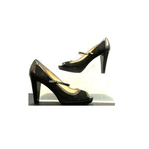 Kate Spade Black Peep Toe Pumps - Size 9